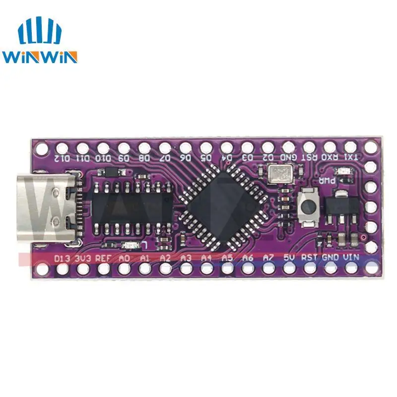 LGT8F328P-LQFP32 MiniEVB TYPE-C Sostituisci nano V3.0 con scheda di sviluppo oscillatore a cristallo