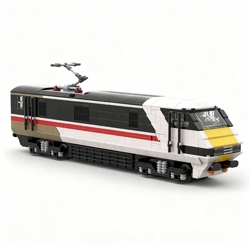

932PCS MOC Railway Train Intercity 225 Swallow Model Custom Puzzles Architecture DIY Assembly Display Home Decor Gift Building
