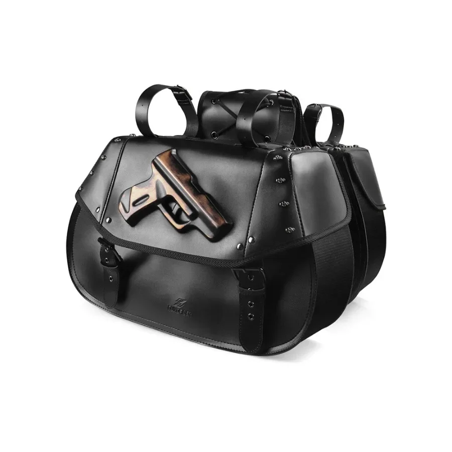 

Мотоциклетная седельная сумка, боковая сумка для инструментов, боковая сумка для хранения багажа, подходит для Harley Sportster XL883/1200 Sportster 883 Dyna