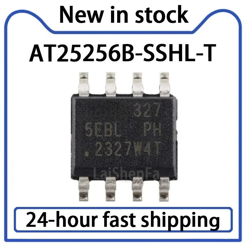 5PCS AT25256B-SSHL-T Package SOIC-8 256Kb SPI Serial EEPROM Chip in Stock