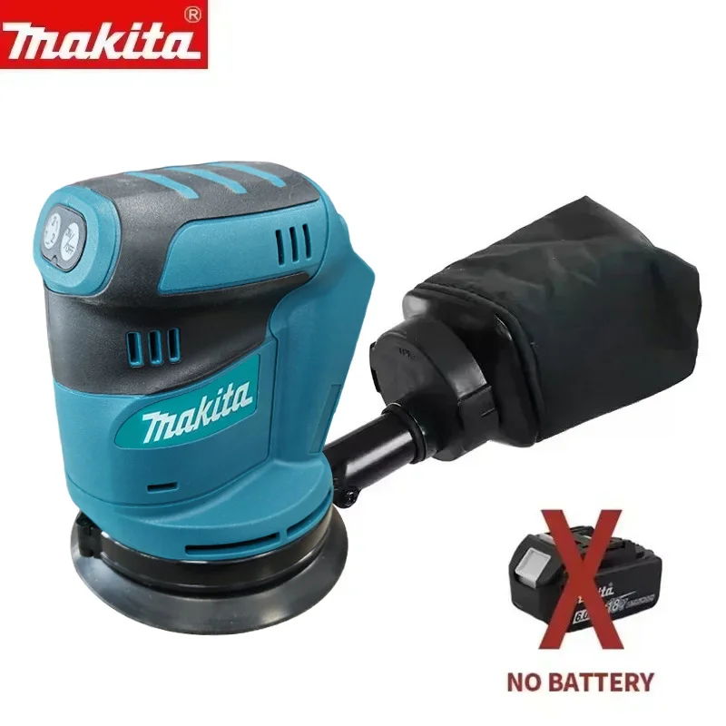 Makita DBO180Z 18V Accu-schuurmachine voor houtbewerking, plamuur polijsten - Kale machine voor doe-het-zelf en professioneel gebruik