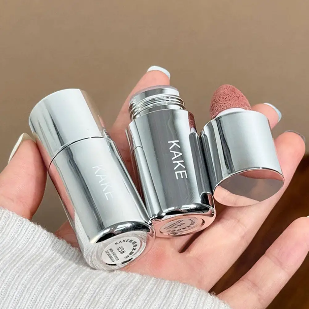 Fard à joues liquide pour Contour du visage, bâton d'ombre à paupières, maquillage crémeux, Texture imperméable, tout-en-un, soyeux, V1H9