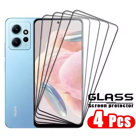 1/2/3/4Pcs Screen Protector For Xiaomi Redmi Note 13 12 11 10 9 8 Pro 12C 13C Poco X5 M6 X6 X3 F5 F6 Pro Mi 10T 11T 12T 13T Pro