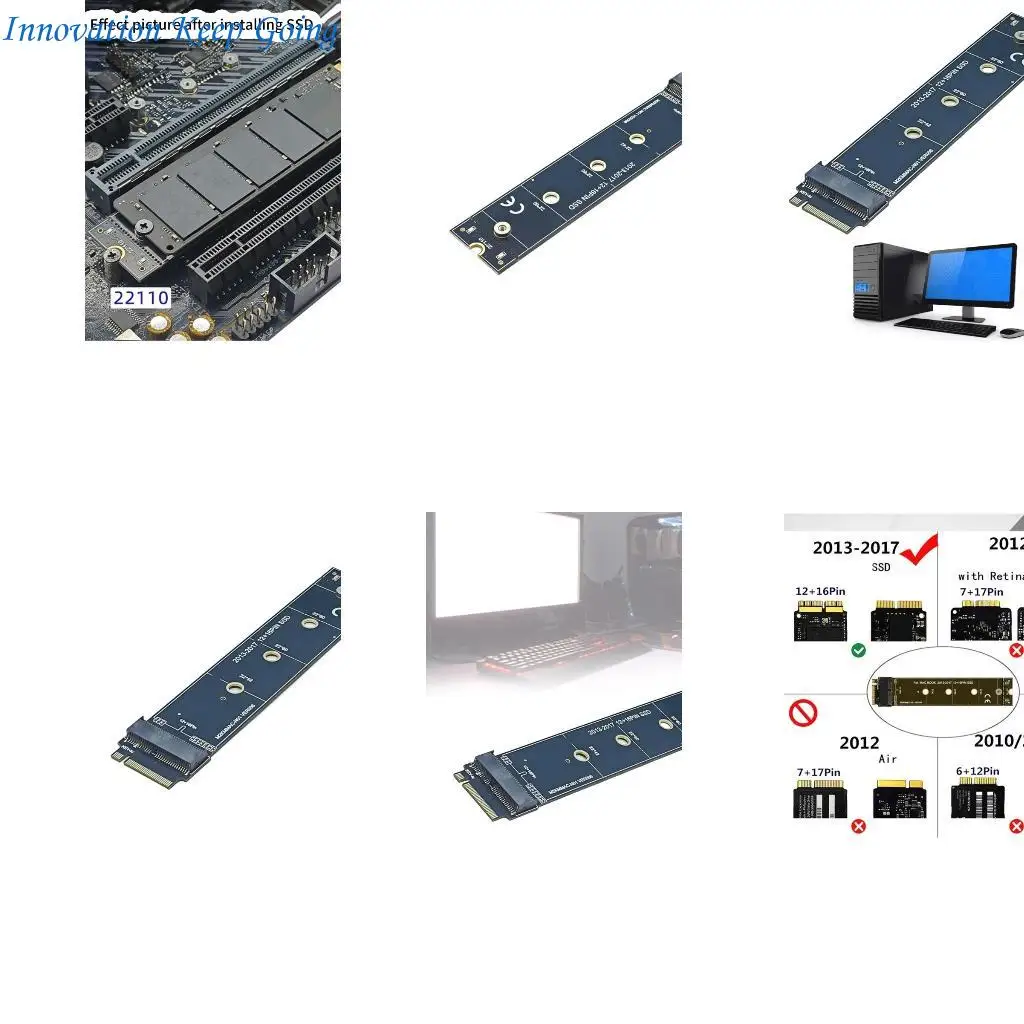 

E65C SSDS модернизированный комплект M.2 M-ключ SSDS Конвертируйте карту на доступ к SSD 2013-2017