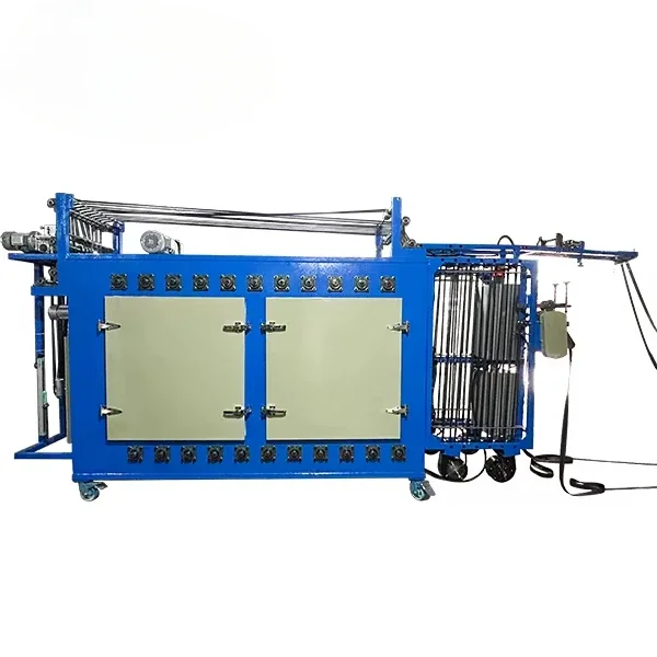 Herstellung von Reißverschlüssen, langer Nylon-Reißverschluss mit Färbung, Bügelmaschine, Reißverschluss-Herstellungsausrüstung