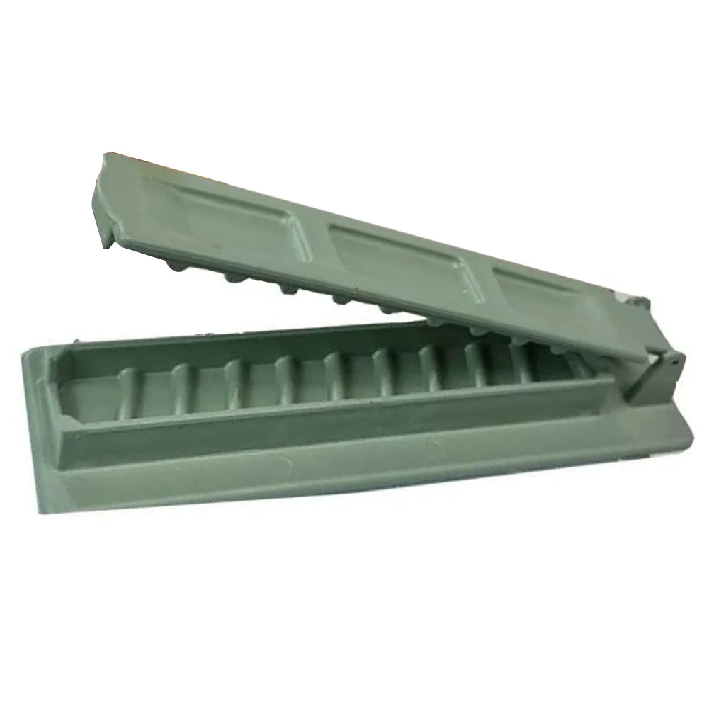 Brochetas para hacer Kebab, instrumento doméstico de comida de larga duración, Manual que se puede abrir, 2 uds., accesorios de fiesta ABS para exteriores