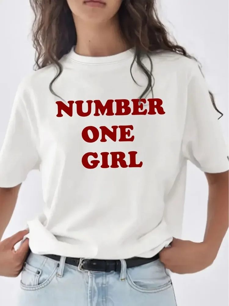 Rosé ألبوم جديد رقم فتاة واحدة نفس تي شيرت الرجال/النساء الملابس Harajuku بلايز Y2k للجنسين عالية الجودة تيز الجرافيك الملابس