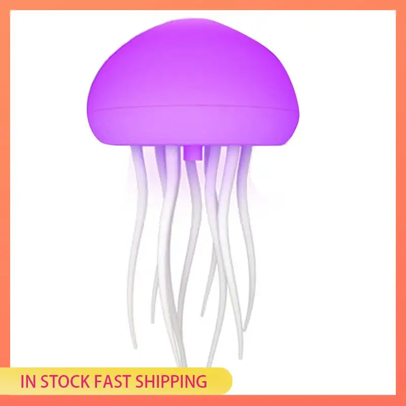 

AA05 Smart Jellyfish Night Light LED Jellyfish Night Light RGB Gradient Touch Sensor And Sound Control USB Charge Hanging