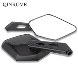 Zinc Alloy ABS Motorcycle Rear Mirror 8 10mm Rearview Mirror Universal For Aprilia Pegaso 650 SR 50 125 Suzuki SV 400 650 Vstrom