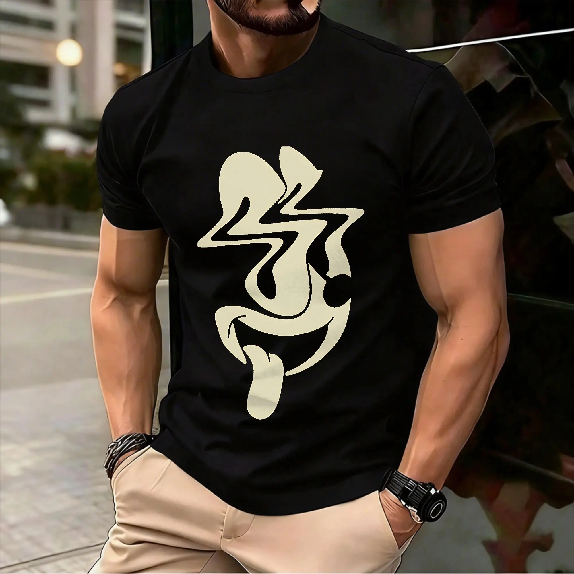 Men's Felix The Cat T-Shirts  100% Cotton Clothes Summer Vintage Short Sleeve T-Shirt O Neck Fashion Printed Tshirt