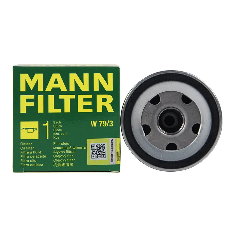 

MANNFILTER W79/3 Oil Filter Fits NISSAN Qashqai SMART Fortwo SUZUKI Vitara RENAULT Laguna Mégane Scénic 16510-84A12 16510-67JG0