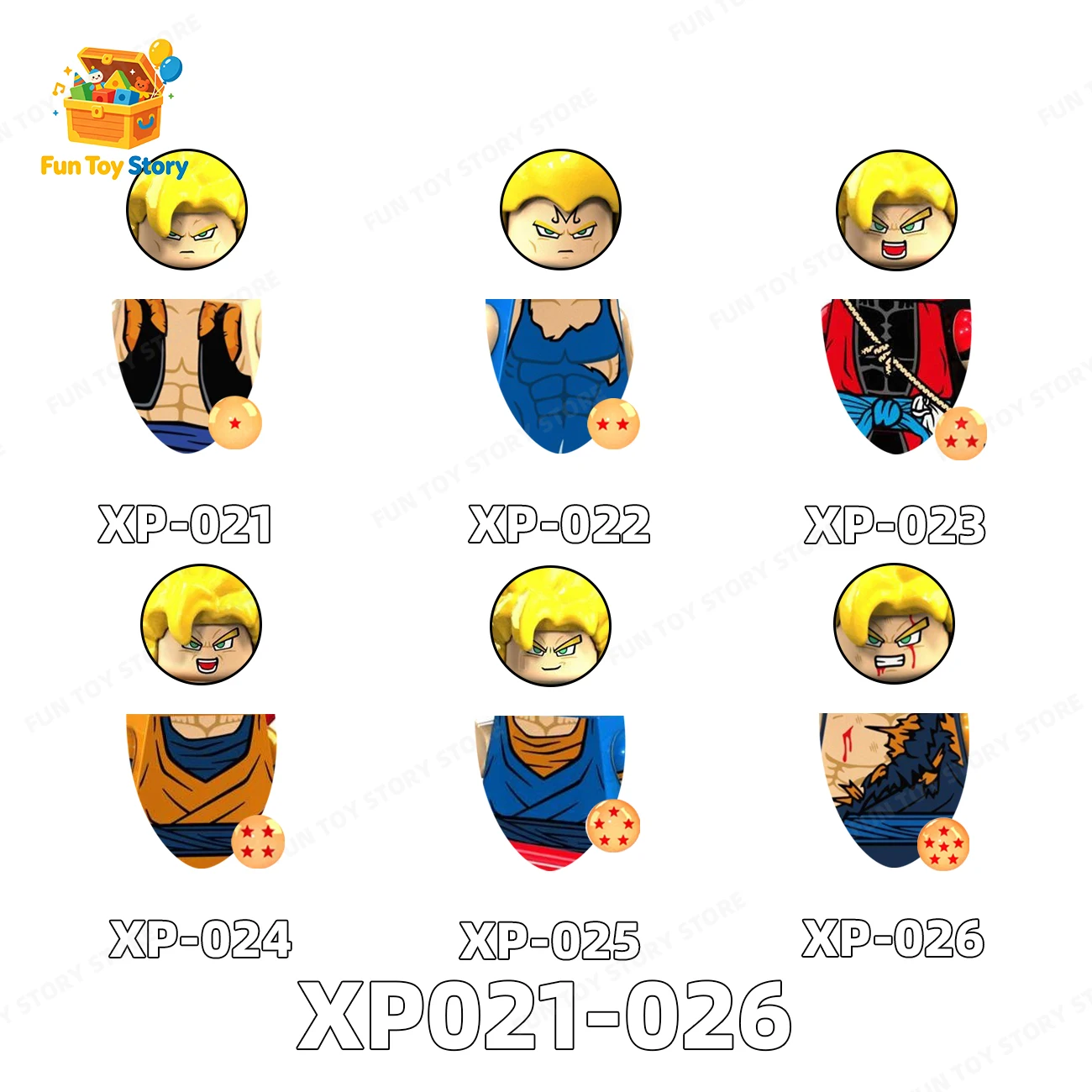 KT1007-1011 Cartoon-Serie: Wukong Saiyan, Drittanbieter-Puzzle, Spielzeug für Jungen, Film- und Fernseh-Enthusiasten-Kollektion, Geschenk für Menschen – Detail 4
