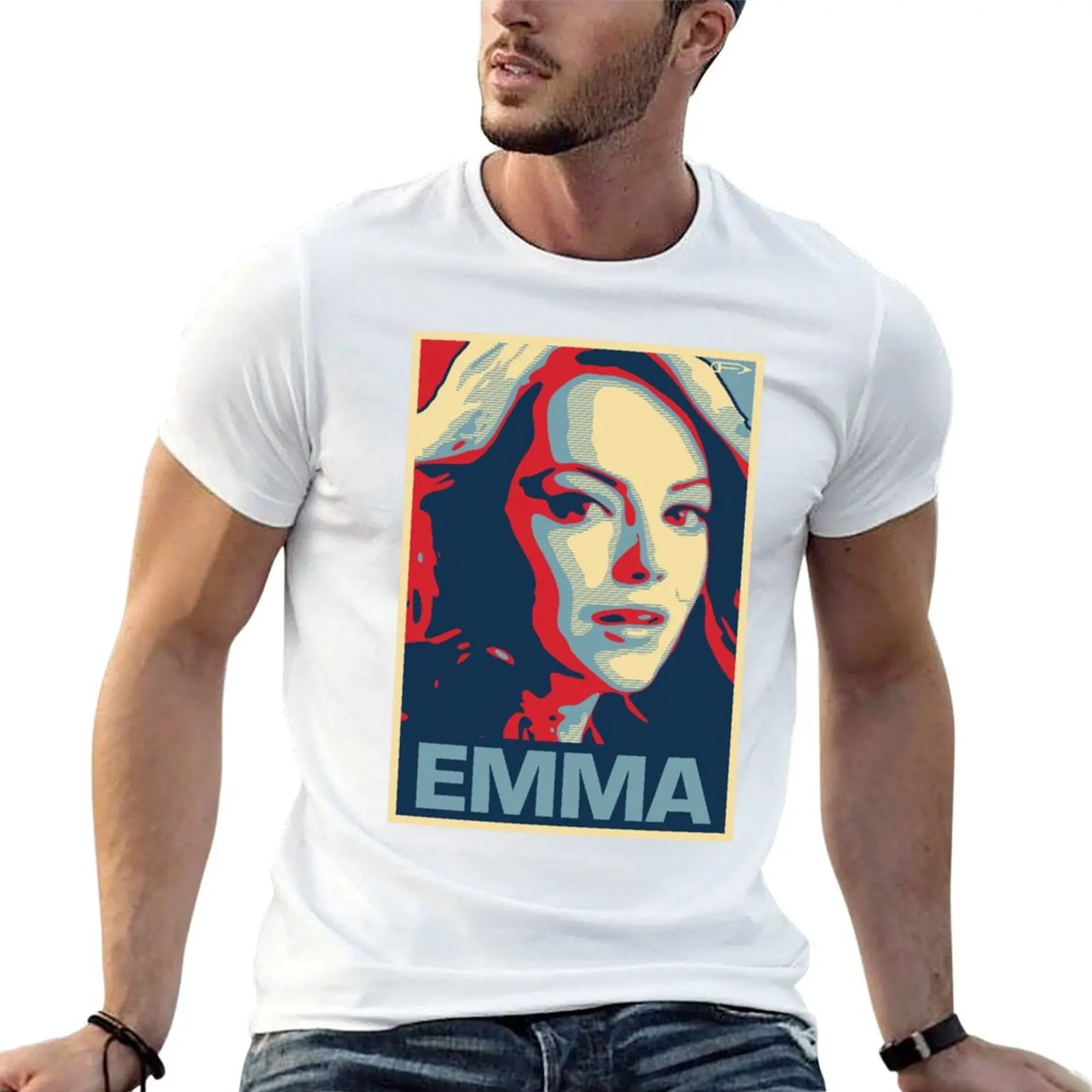 إيما تي شيرت رجل تي شيرت مصمم أنيمي التي شيرت تي شيرت