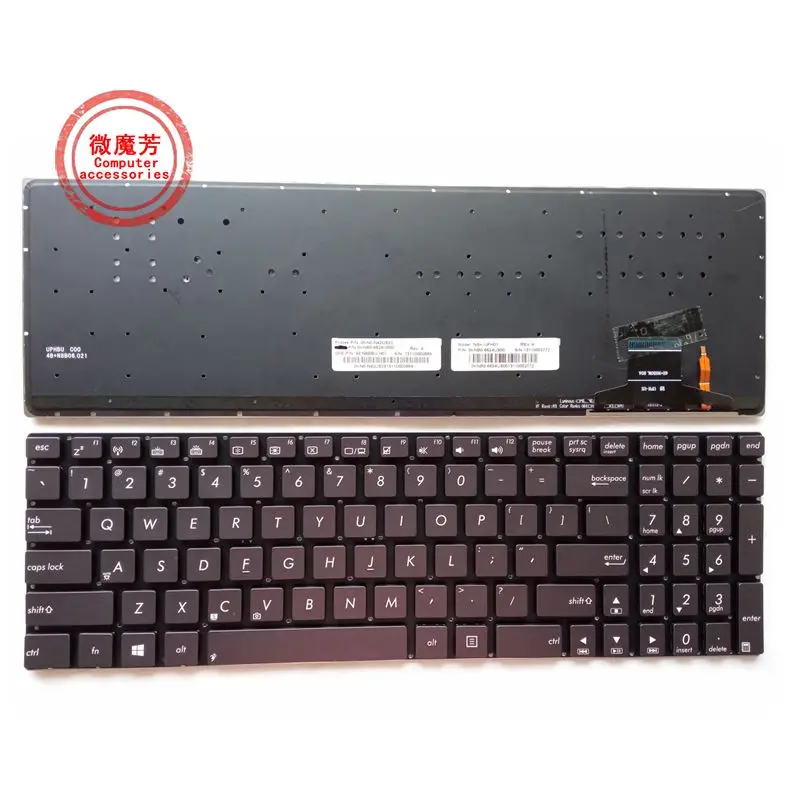 

Клавиатура US для ноутбука ASUS ZenBook UX51 UX51VZ BX51VZ U500VZ