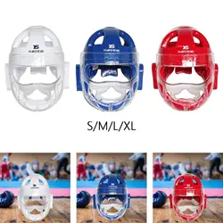 Karate Headgear Ventilated Head Protection Adjustable for Grappling Boxing,Headgear Karate Sparring Protector Adjustable