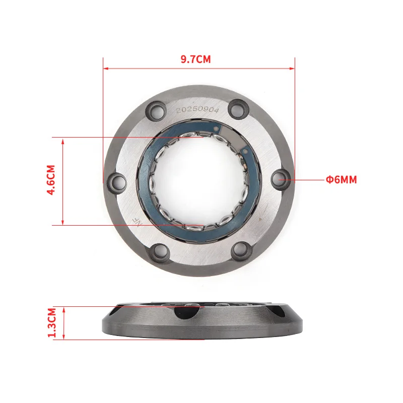 Sprzęgło jednokierunkowe (odwijak) do CFMOTO 250SR-FUN 250SR 250NK, oryginalne części motocyklowe CF250SR-FUN CF250-6