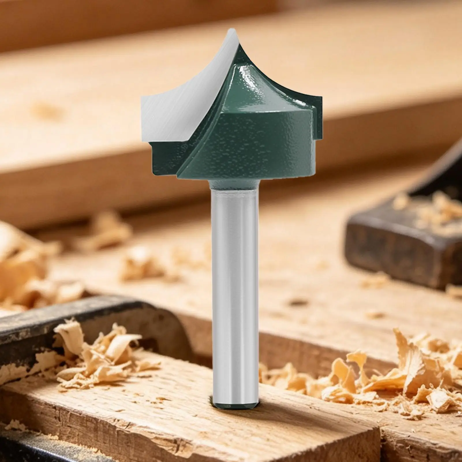 Wood Carving Bits 1/4 Shank Milling Hardware Pointed Tip Engraving Router Bit For DIY Craft Laminated Board Furniture Deburring