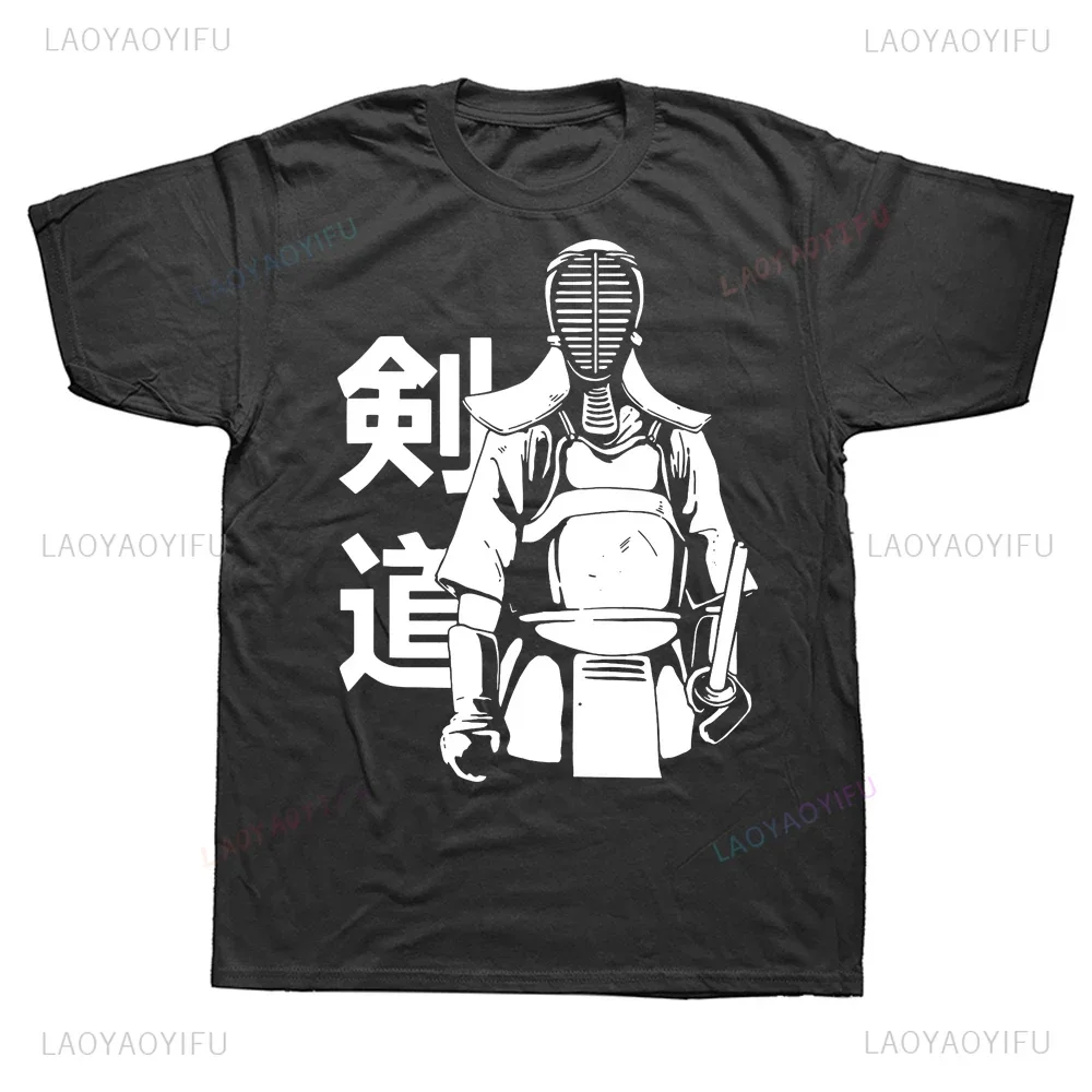 Harajuku Kendo Japan Sports Graphic T Shirts Streetwear Short Sleeve Summer Style Men T-shirt Casual Fashion Loose Women Tees