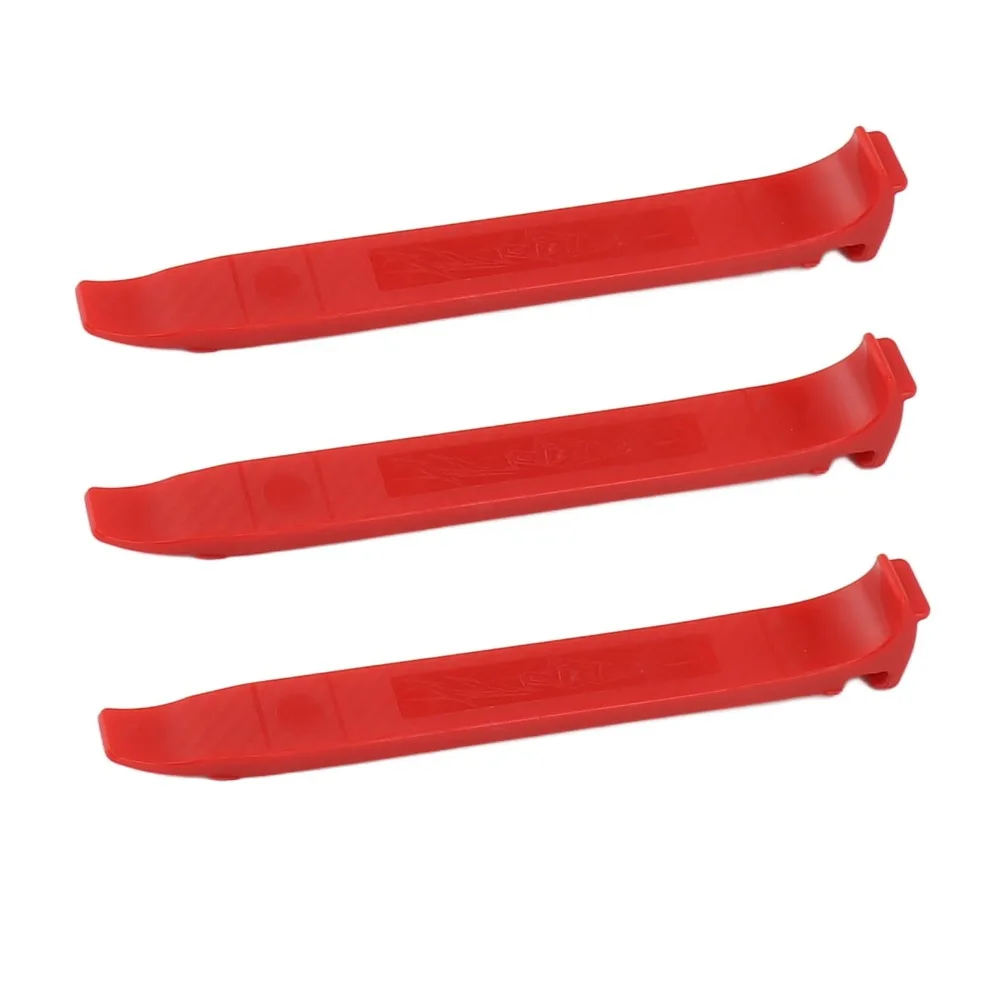 3PCS Polycarbonate Glass Fiber Bike Tire Lever Non Slip Handle Lightweight Bike Tire Prying Rod 2 Colors 16mm Widening