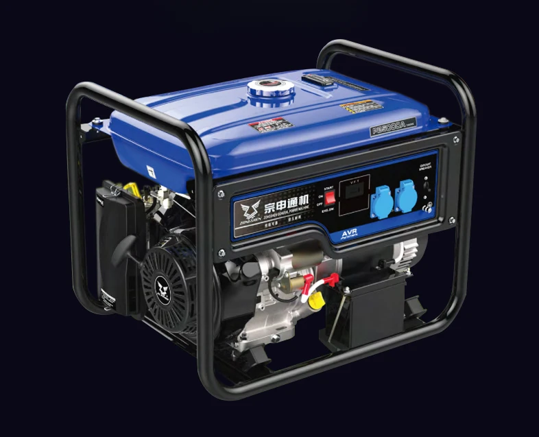 For Gasoline Generator Household With Air Conditioner 3KW Gasoline 5/7KW 220V Generator All Copper 220V Single Phase