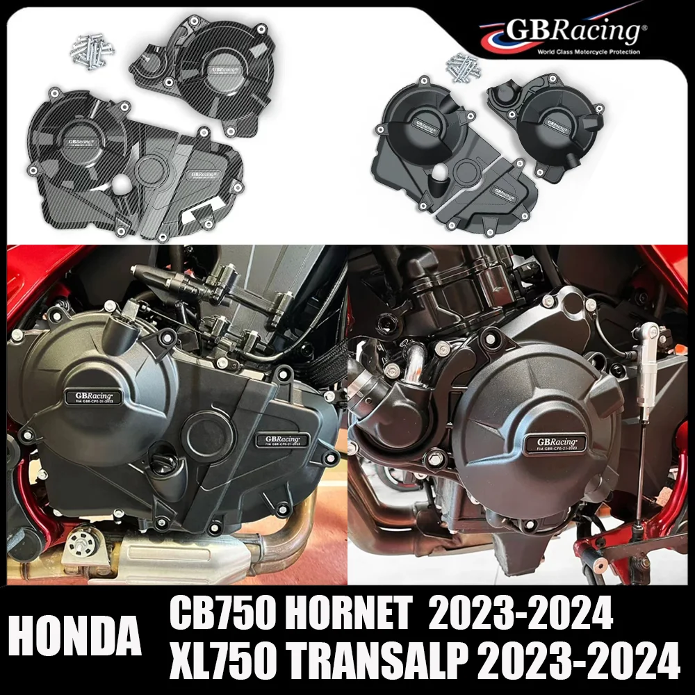 

Для HONDA CB750 HORNET 2023-2024 для GBRacing крышка двигателя XL750 TRANSALP 2023-2024 защитная крышка двигателя мотоцикла