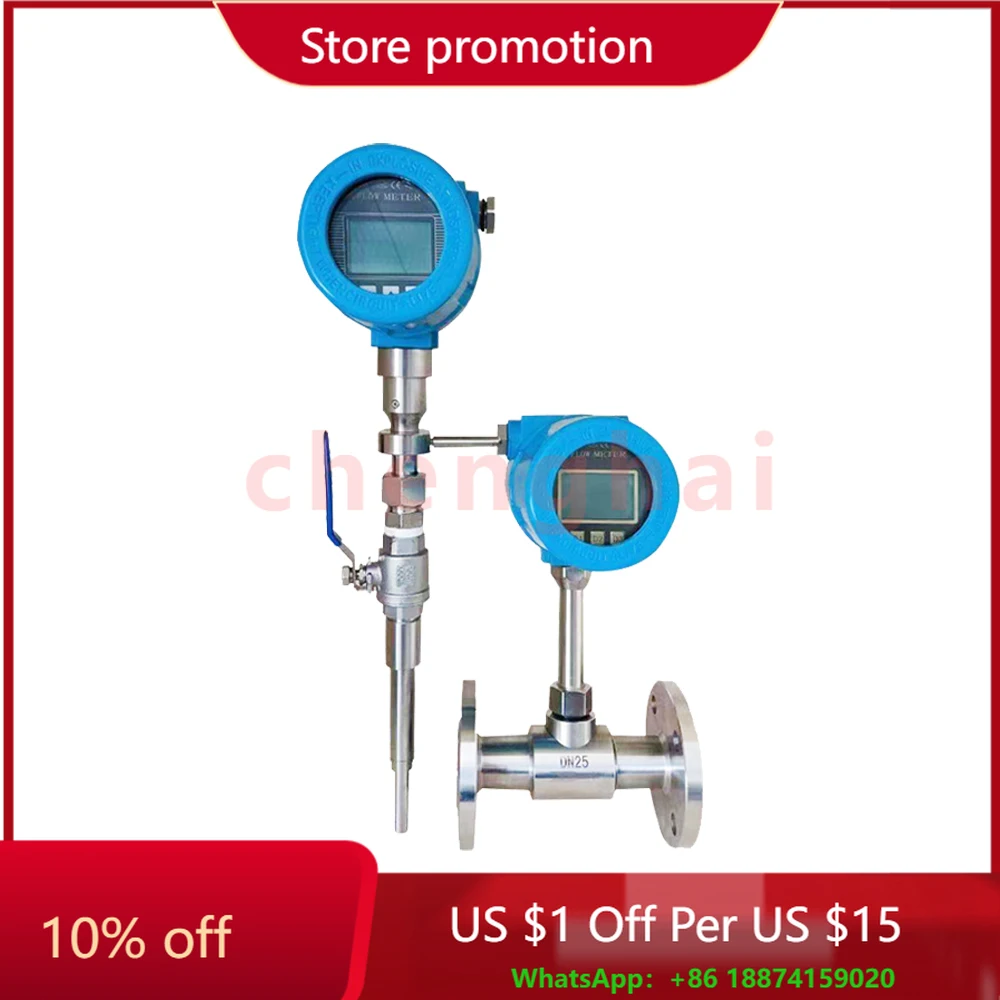 

Aice Tech Высокое качество 1,0% прецизионный расходомер газа аммиака цифровой воздушный термомассовый расходомер