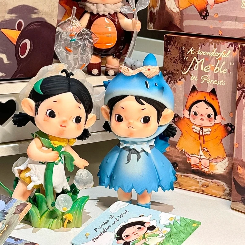 Echte Heyone A Wonderful Meble in Forest Series Blind Box Yancy Anime Figuur Verrassing Action Figure Mystery Box Standbeeld Speelgoed