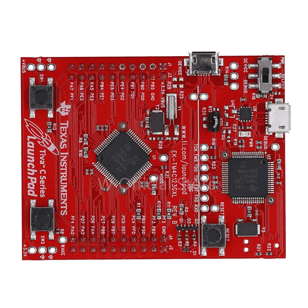 

EK-TM4C123GXL Development Board，Cortex-M4F Based MCU TM4C123GH6PM Tiva C Series LaunchPad Evaluation Kit