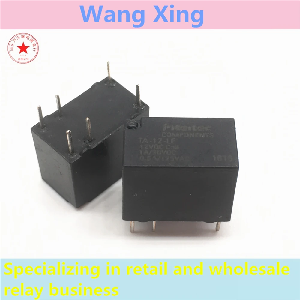 

2PCS TA-6-LF TA-12-LF TA-24-LF Electromagnetic Power Relay