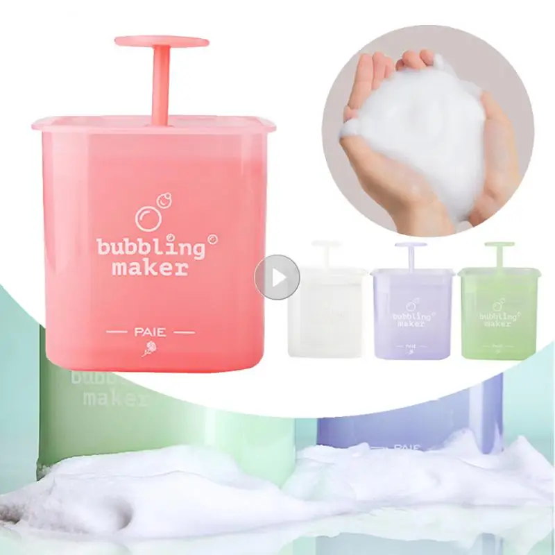 Foaming Clean Tool Simple Face Cleanser Shower Bath Shampoo Foam Maker Bubble Foamer Device Cleansing Cream Reusable Dispenser