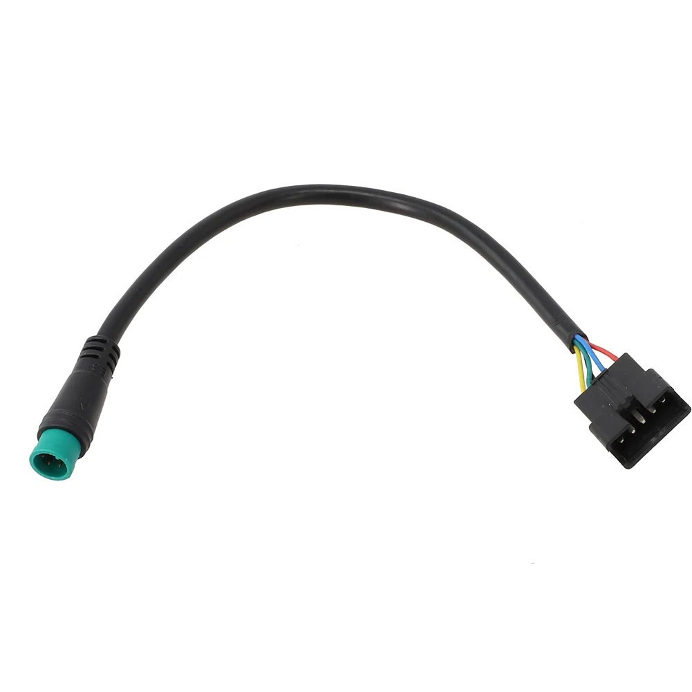 

Высококачественный удлинительный кабель-адаптер для электровелосипеда, 1 шт., ABS, черный, хит продаж