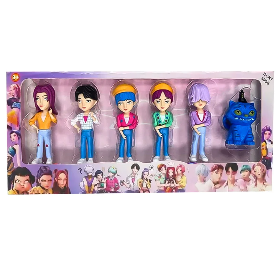 2026NEW Sorcière Chasseur Squa Rumi Zoe Mira anime polychlorure de vinyle collection de personnages bibelots de bureau Cadeau du Nouvel An pour Enfants