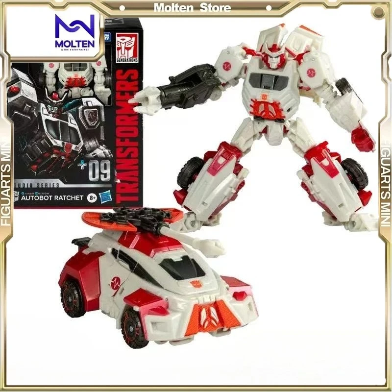 

Anime Transformers Action Figure Class V F8770 Ratchet Gifts for Children Collectible Toys Action Figures Model Kids Toy