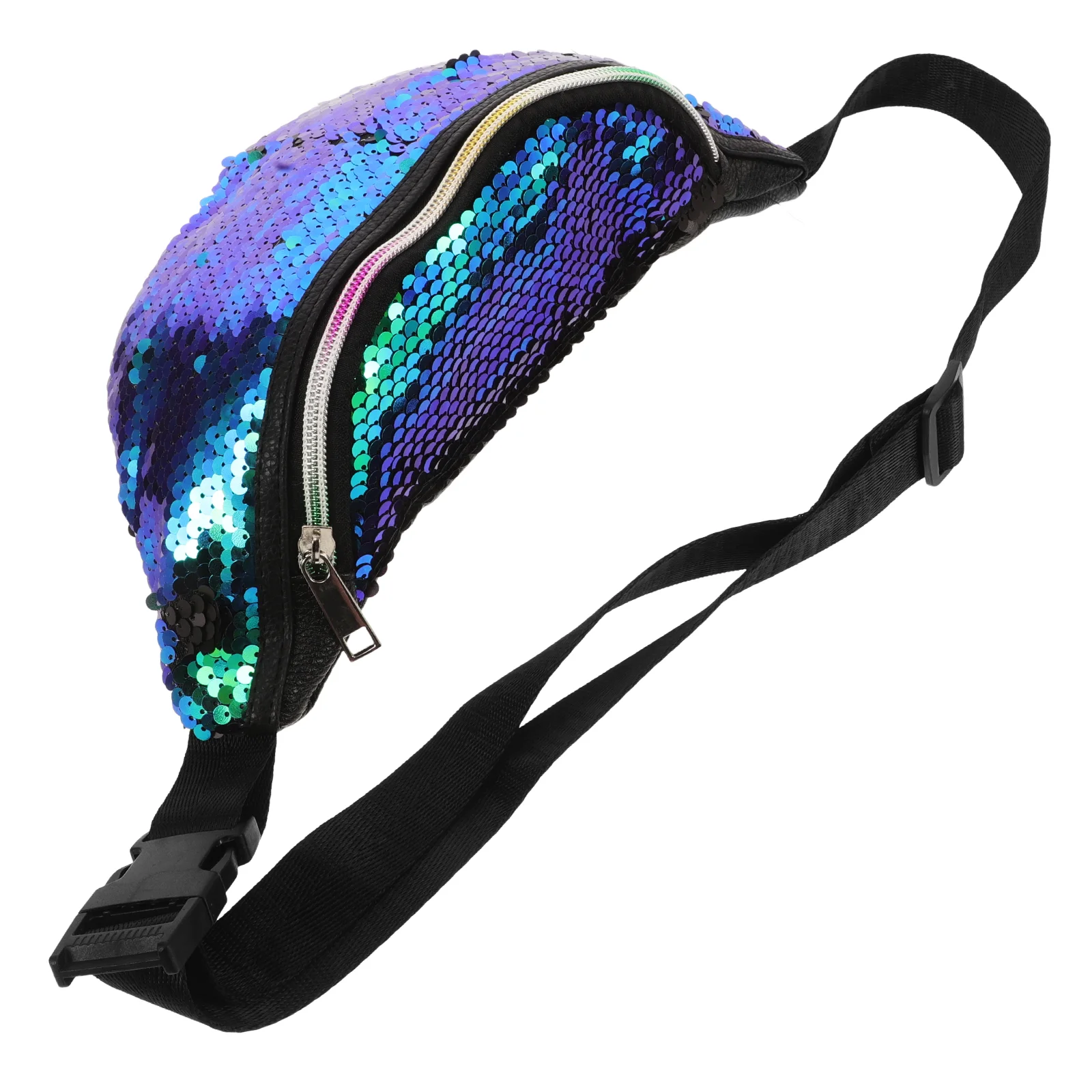 

Mermaid Sequins Outdoor Wasit Bag Waist Pouch Messenger Workout Wallet