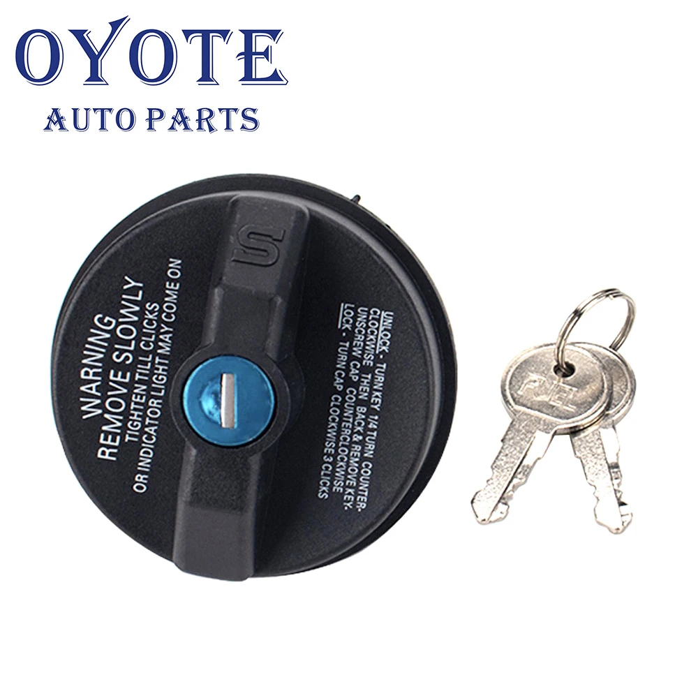 OYOTE 10504 Car Fuel Tank Locking Gas Cover Lock Fuel Cap With Keys For Toyota Lexus Honda CR-V Nissan Chevrolet Express