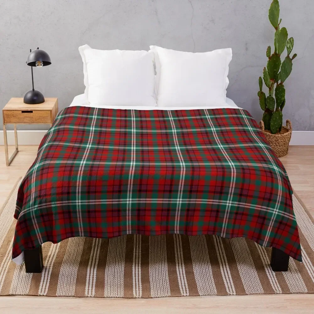 

Maguire Tartan Pattern Red Irish Plaid Throw Blanket Soft Beds Warm Heavy Beautifuls Blankets