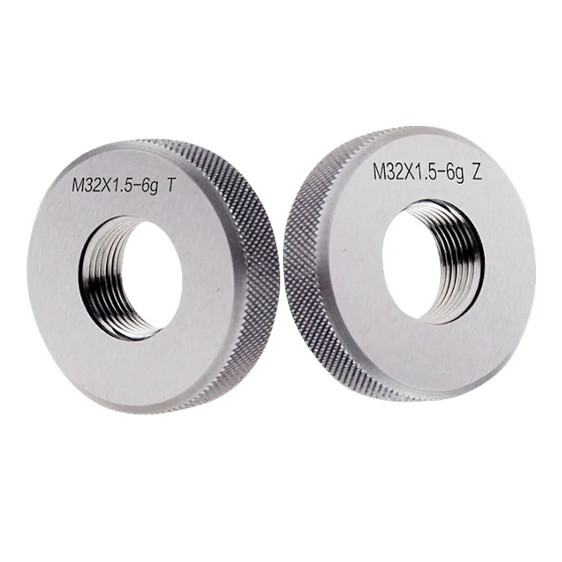 Thread ring gauge M20-M30 GO/NO GO Gage Metric Gauge  accuracy Precision external Screw   Tool 2pcs  Measuring Tool