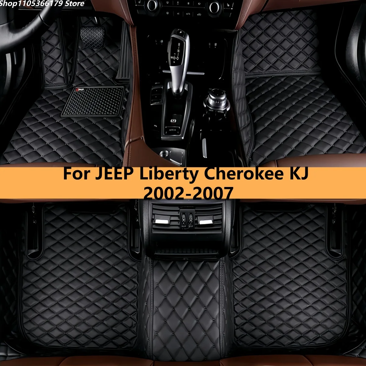 

Custom Car Floor Mats For JEEP Liberty Cherokee KJ 2002 2003 2004 2005 2006 2007 Waterproof Tapetes Para Carro Car Floor Mats