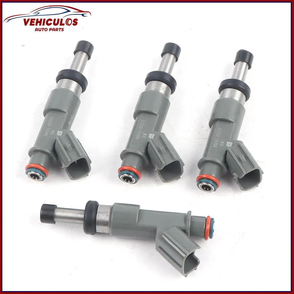 1Set Kraftstoff Injektor 2320909045 23250-75100 Für Toyota EU Coaster Asien Fortuner Hilux Land Cruiser Prado 4RUNNER Tacoma Tacoma 2TR