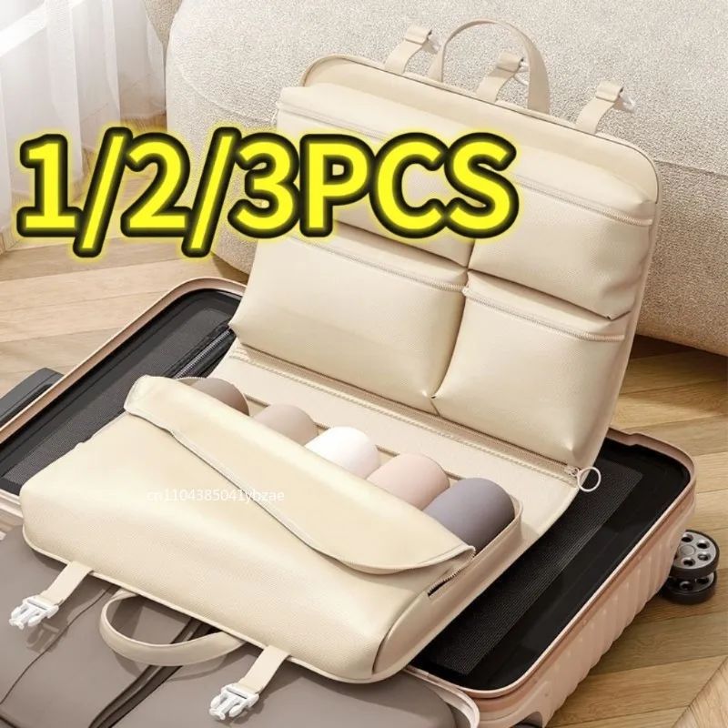 

Portable Travel Storage Bag Multi-pocket Large Capacity Clothes Storage Bag Outdoor Business Trip Luggage Bag Hanging Organizer