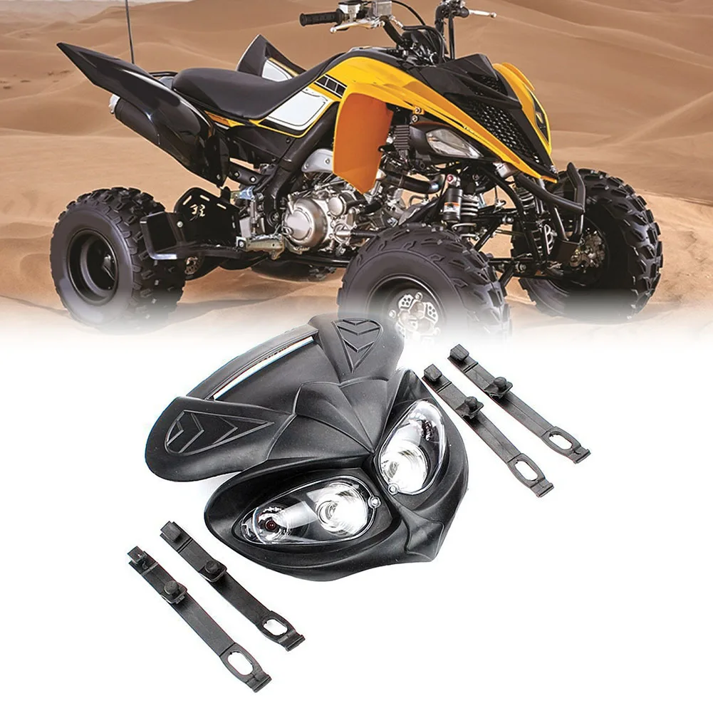 Night Riding As Shown In The Figure 4 Eye Light Black Motorcycle Light For Most Motorcycles Headlamp For Dirt Bikes