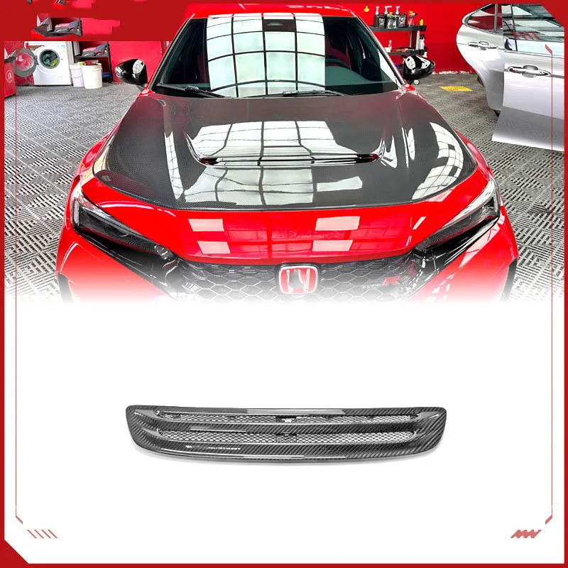 

Подходит для модернизации из углеродного волокна Honda Type R FL5, запасная часть вентиляционного отверстия капота OE.