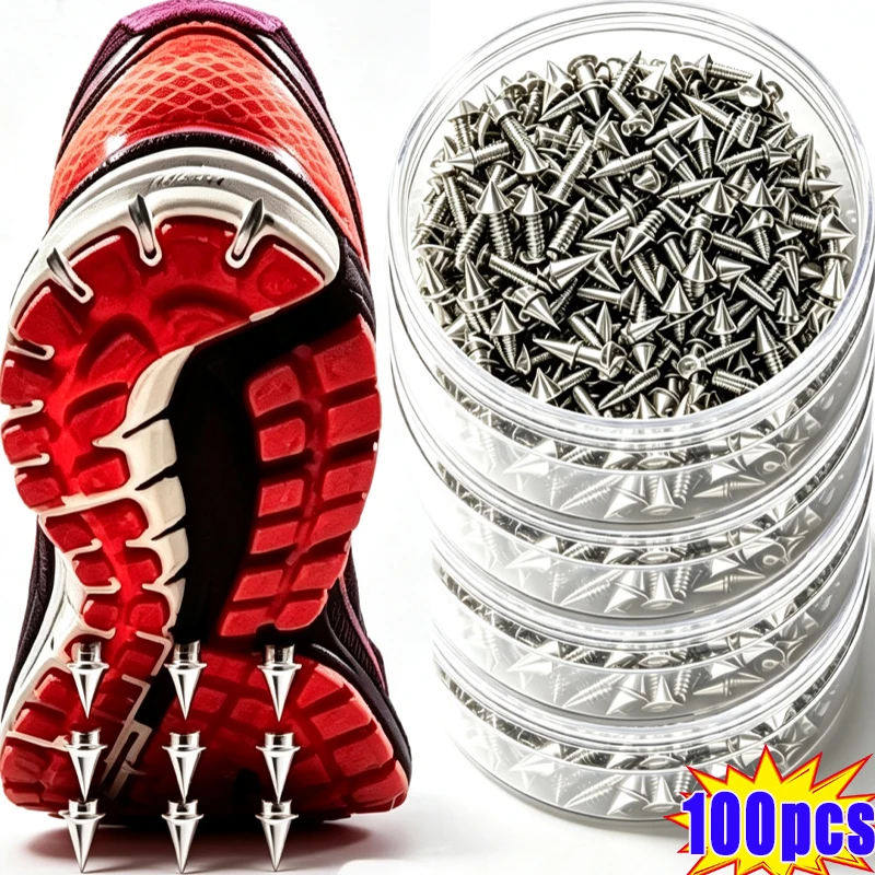 Stainless Steel Pyramid Shoe Spikes for Track and Cross Country High-quality Wear-resistant Steel Shoes Spikes