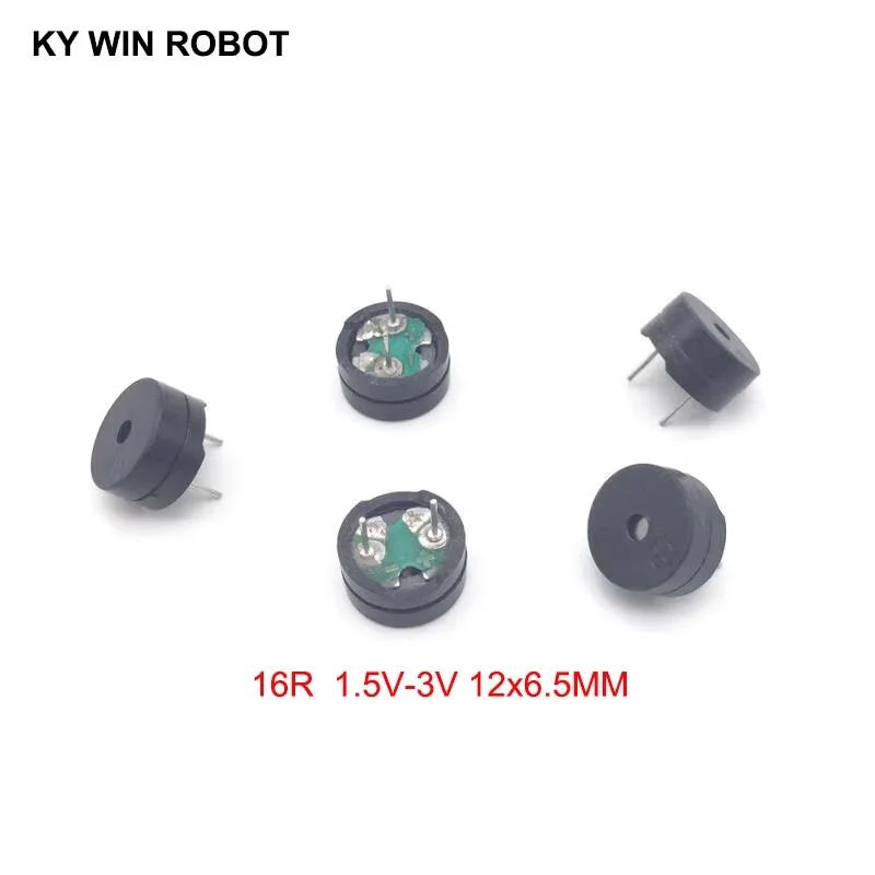 10PCS/Lot Passive Buzzer AC 12MM*6.5MM 12065 16R Resistance 1.5V-3V In Common Use New Wholesale