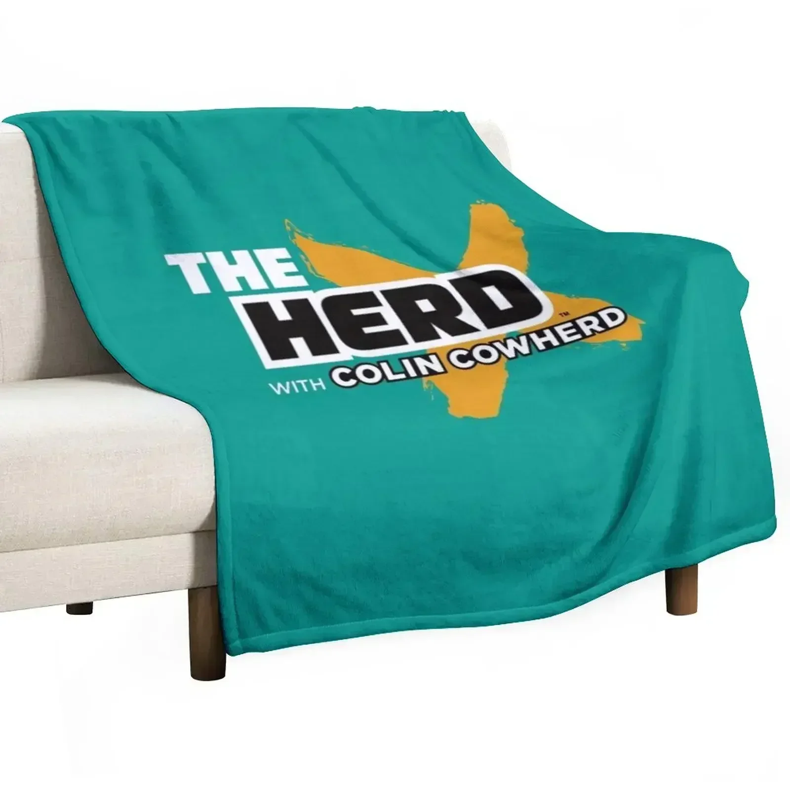 

Men_s The Herd with Colin Cowherd Throw Blanket Durable Warm Blanket for Daily Home Use