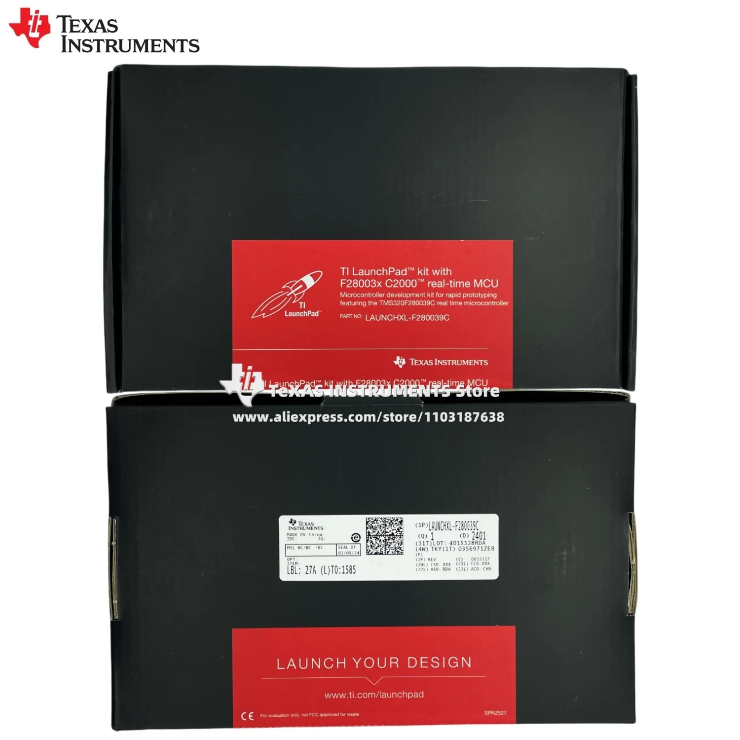 【TI الرسمية】 لوحة تطوير LAUNCHXL-F280039C ومجموعة أدوات TMS320 TMS320F280039C المخزون الأصلي