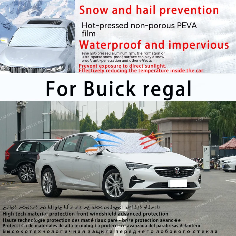 

For Buick regal the front windshield of a car is shielded from sunlight, snow, and hail auto tools car accessories