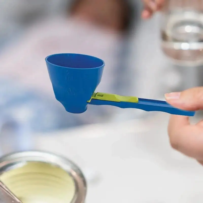  Durable PP Material Mess-Free Protein Powder /Coffee Scoop Sliding Funnel for Milk/Supplements Kitchen Gadget for All Occasion