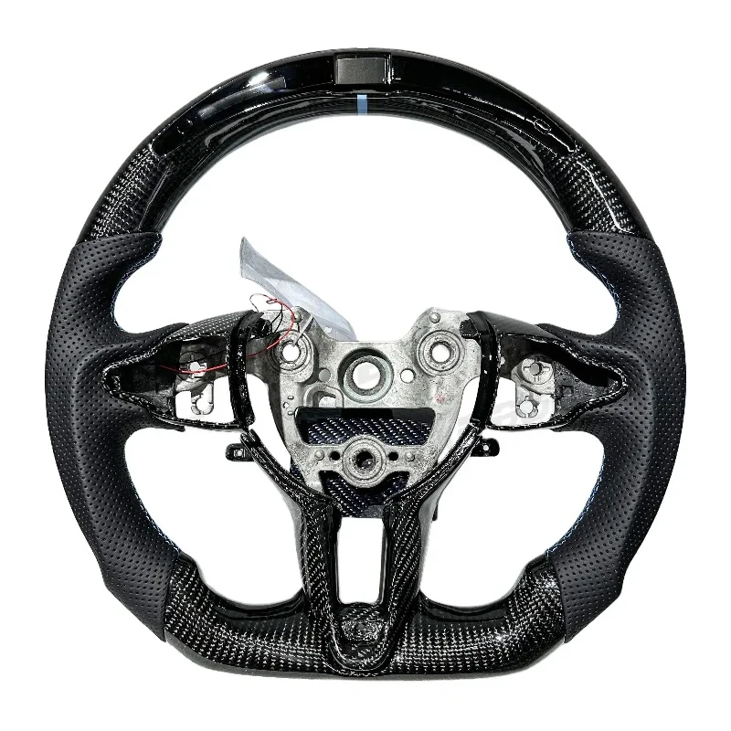 

Hot Selling Stock Customized Black Carbon Steering Wheel