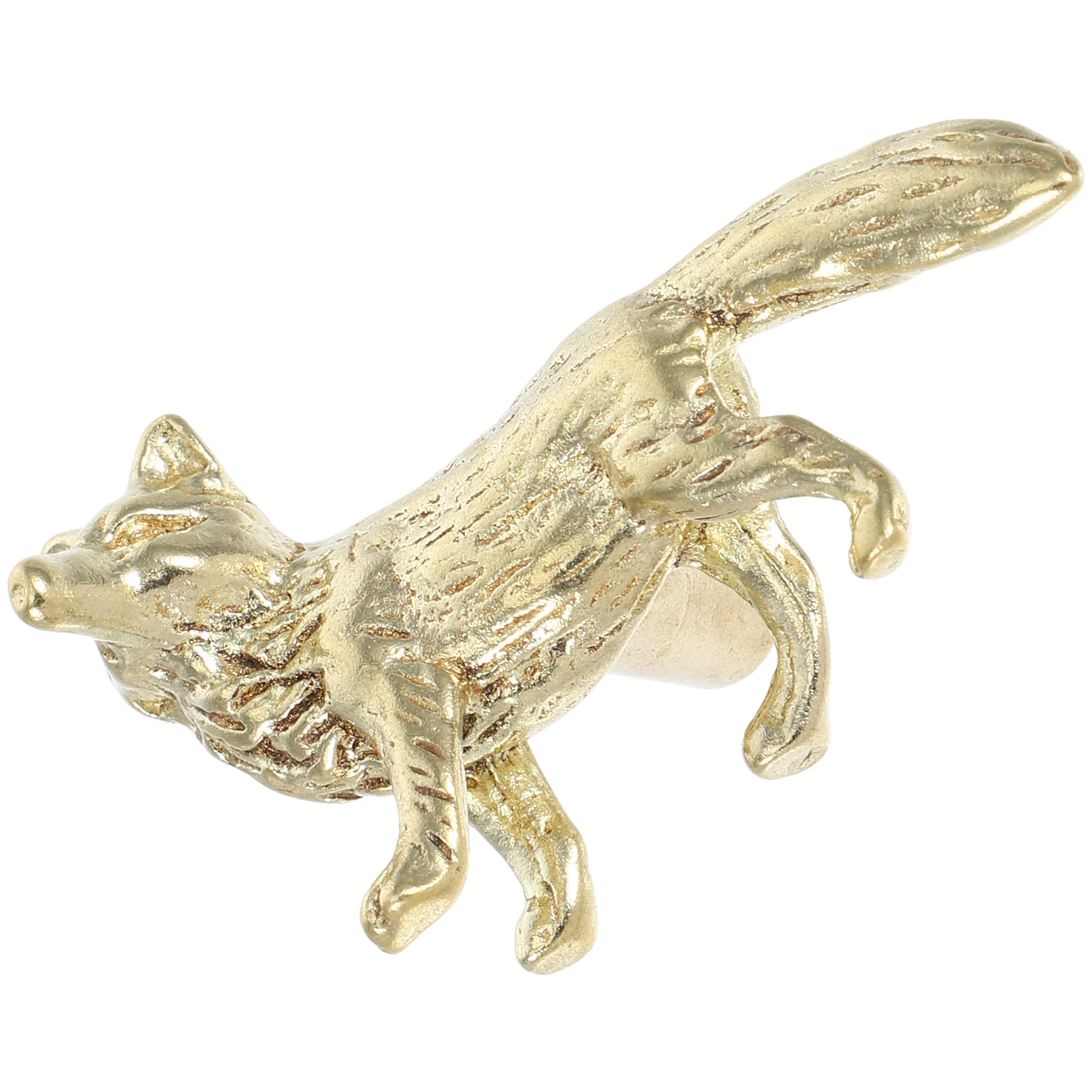 

Brass Fox les Cabinet Knobs Dresser Pulls Vintage Furniture Hardware Vintage Drawer Pulls Decorative Accessories